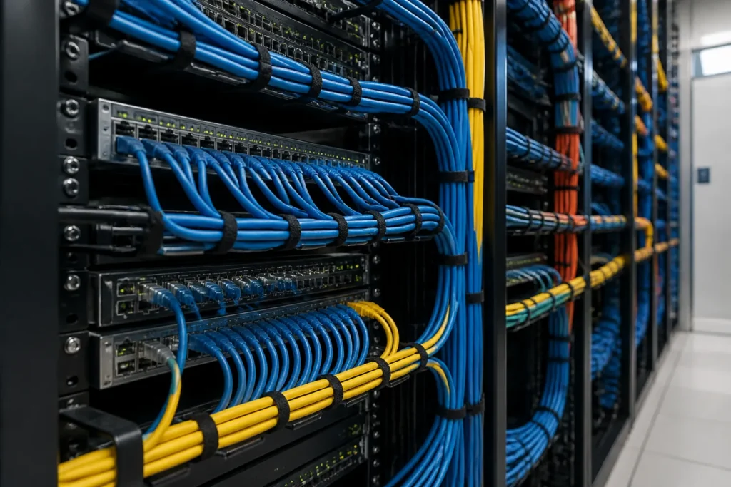 server room cables