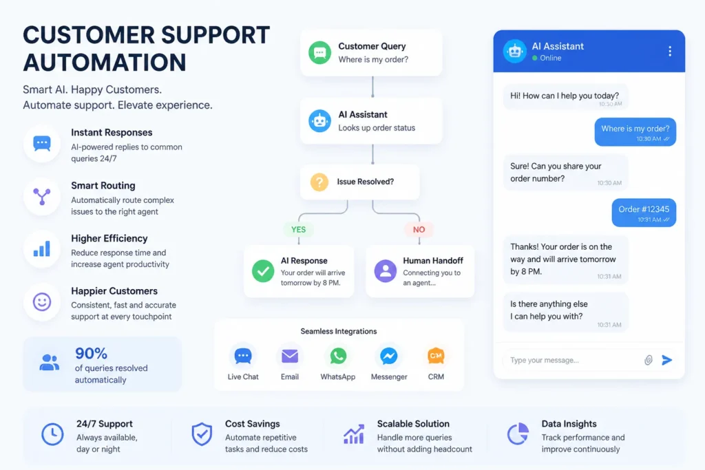 customer support automation