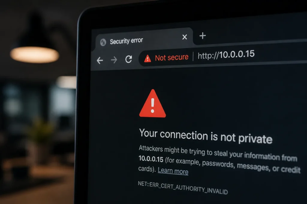 niebezpieczna strona internetowa